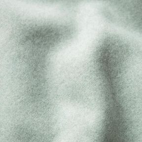 Materiał na płaszcze poliester z recyklingu melanż – zieleń pastelowa, 