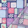 Popelina bawełniana patchwork | Poppy Fabrics – dżins/pink,  thumbnail number 4