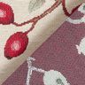 Tkanin dekoracyjna Gobelin dzikie róże – jasnobeżowy/czerwień,  thumbnail number 5