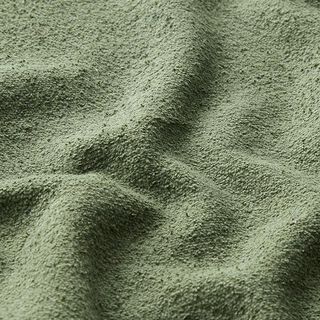 Bawełna Dzianina dresowa Terry Fleece – oliwka, 