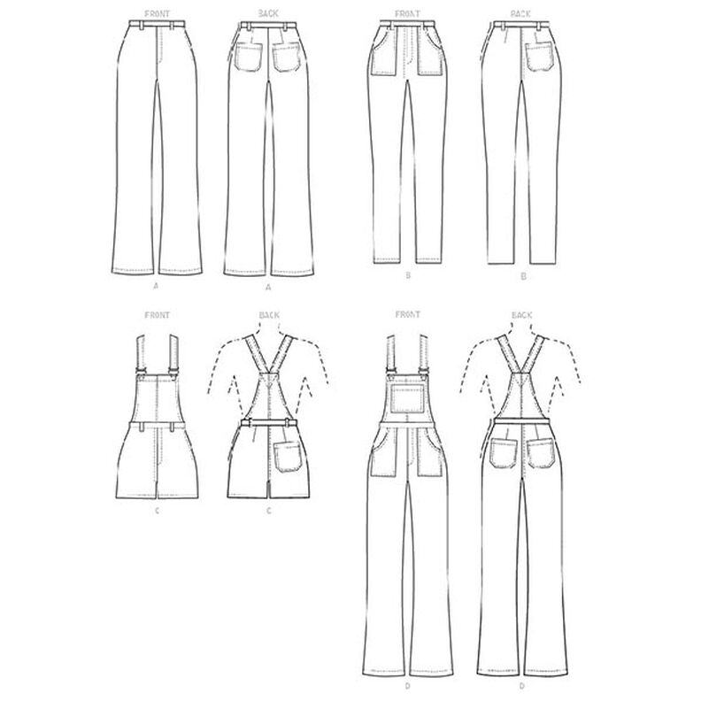 kombinezon / spodnie | McCalls 8162 | 32-40,  image number 5
