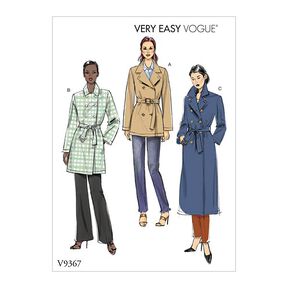 Płaszcz, Vogue 9367 | 32-40, 
