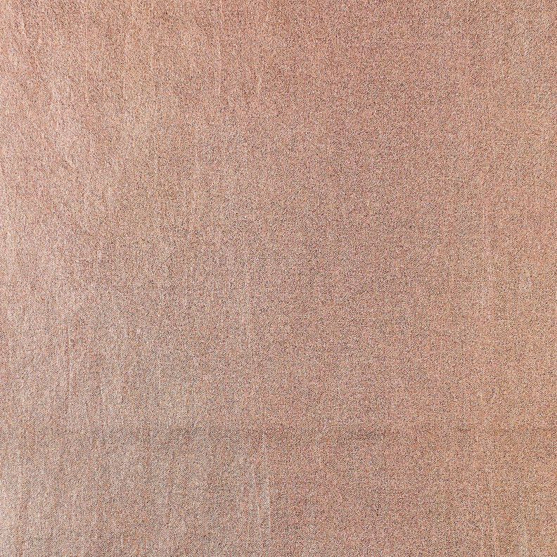 Popelina bawełniana wykończone folią Jednokol – różowozłoty metaliczny,  image number 5