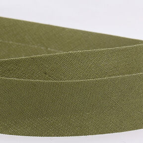 Taśma skośna Polycotton [20 mm] – jasny khaki, 