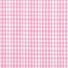 Tkanina bawełniana Kratka Vichy 0,5 cm – róż/biel,  thumbnail number 1