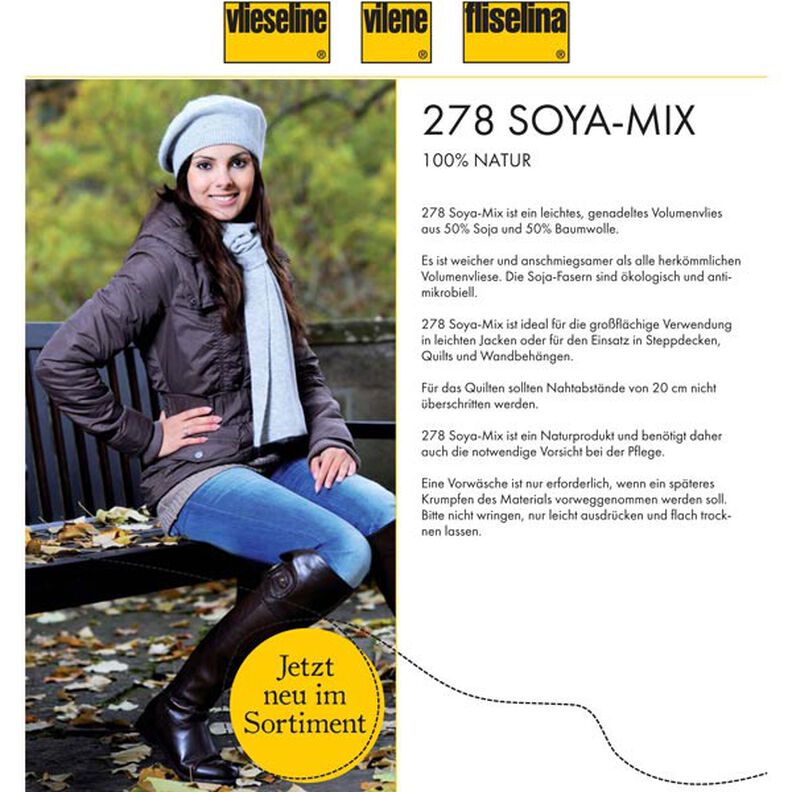 278 Soya Mix Włóknina puszysta | Vilene – naturalny,  image number 2