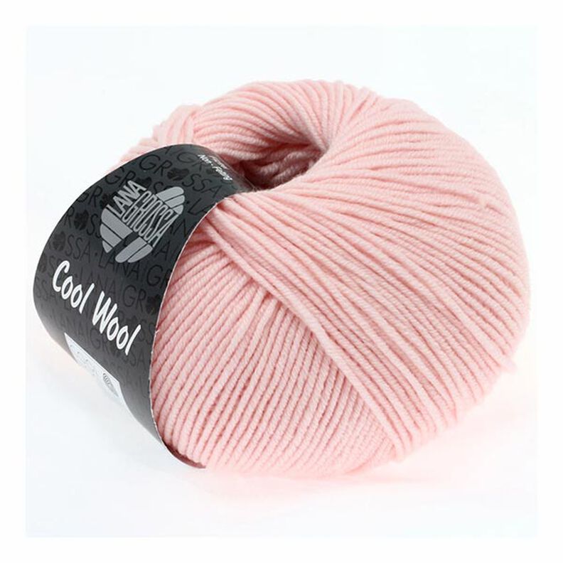 Cool Wool Uni, 50g | Lana Grossa – jasny róż,  image number 1
