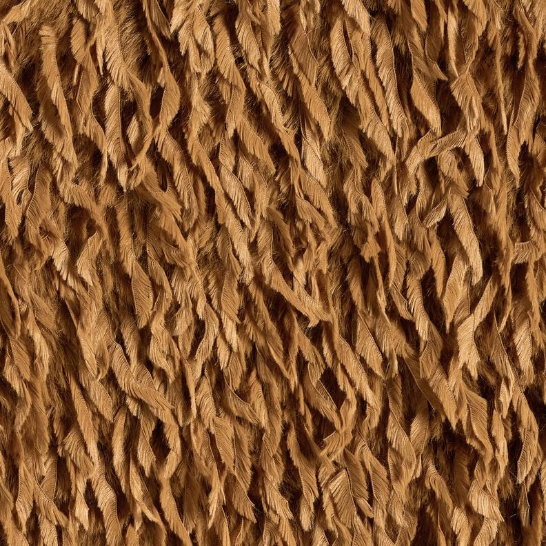 Sztuczne futerko pióra, jednokol | Katia Fabrics – mokka,  image number 1