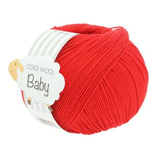 Cool Wool Baby, 50g | Lana Grossa – czerwień, 