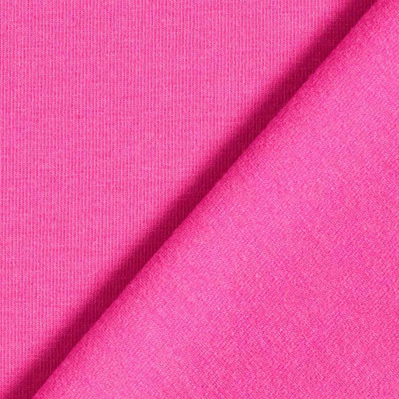 Dżersej bawełniany średniej ciężkości, jednokol. – pink,  image number 3