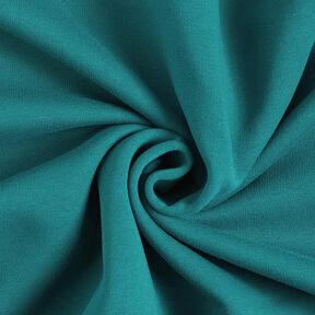 Dzianina dresowa drapana – petrol, 