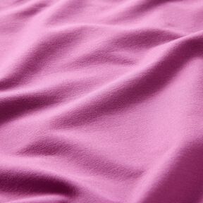 Lekka dresówka pętelkowa french terry jednokol. – czerwona lilia, 