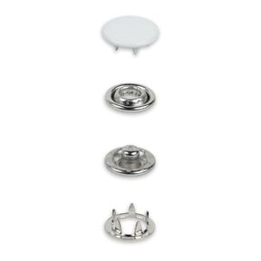 Zatrzaski do koszulek [12 mm] | Prym – biel, 