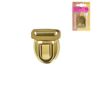 Zapięcie do tor métalliqueebki [ 3,2 x 3,7 cm ] – złoto metaliczny, 