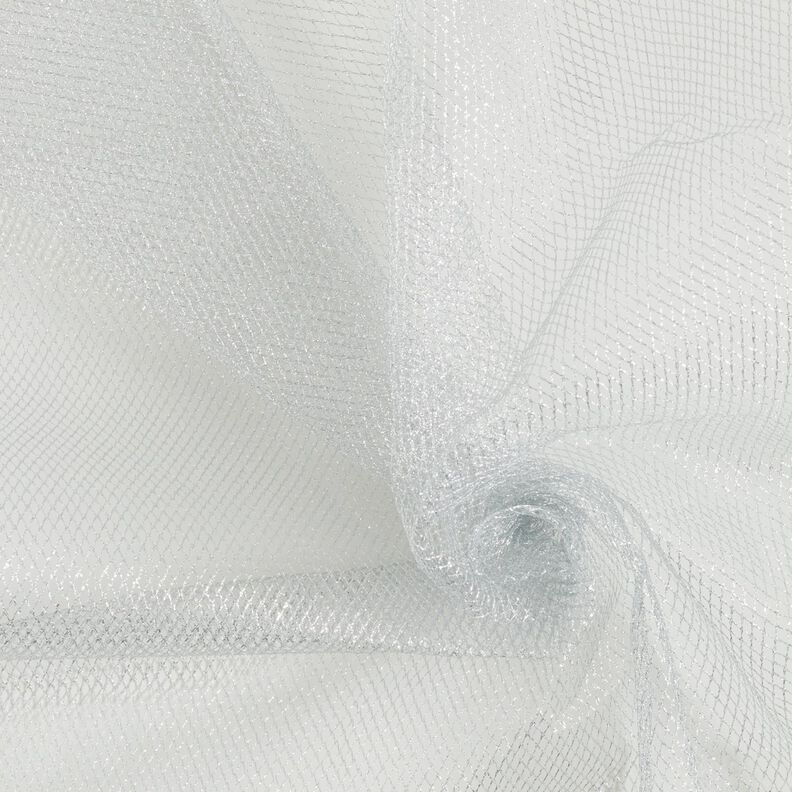 Tiul Metaliczny – srebro,  image number 4