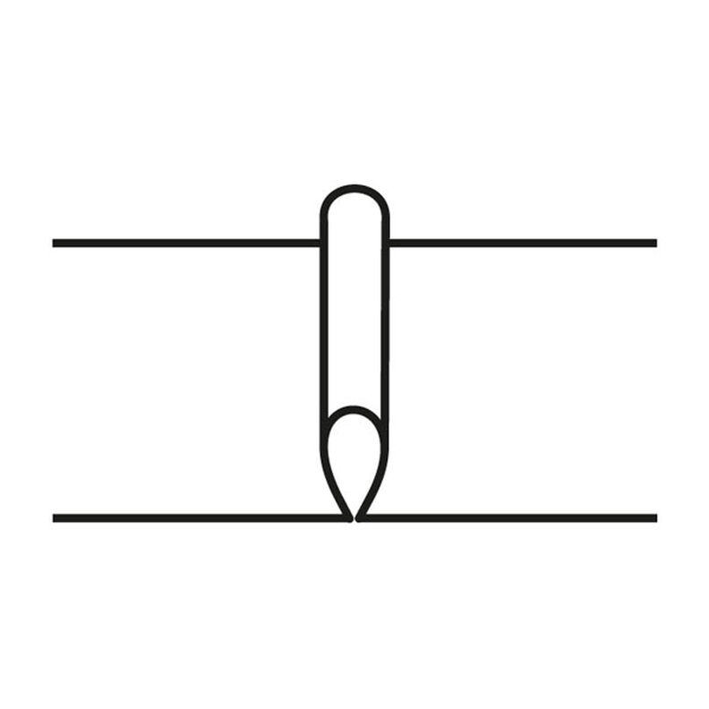 Taśma zakładkowa 1x, 26 mm – biel | Gerster,  image number 3