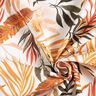Tkanin dekoracyjna Half panama cyfrowe liście palmowe – kość słoniowa,  thumbnail number 3