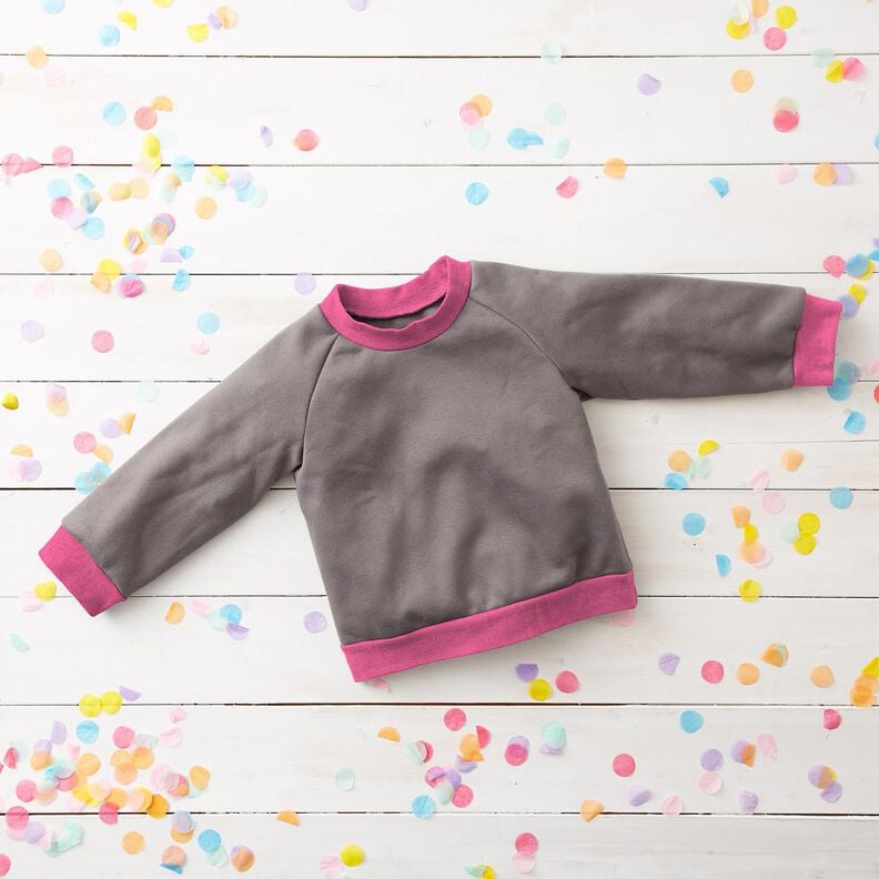 2x2 Dzianina ściągaczowa Jednokol – pink,  image number 7