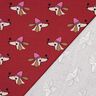 Dzianina dresowa pętelkowa pies w czapce | Poppy Fabrics – ciemnoczerwony/pink,  thumbnail number 3