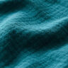 Muślin / Tkanina double crinkle – petrol,  thumbnail number 3