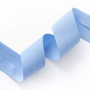 Taśma skośna Polycotton [50 mm] – jasnoniebieski, 