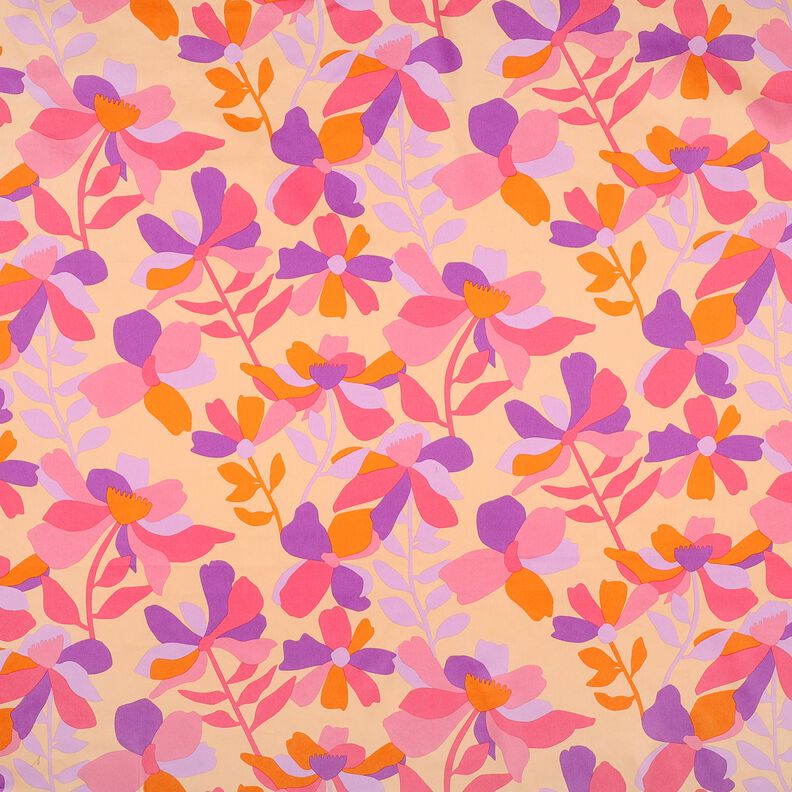 Satyna bawełniana Cloverdale | Nerida Hansen – brzoskwinia/pink,  image number 1