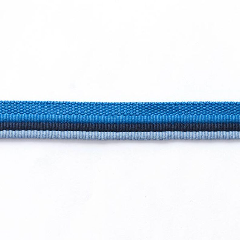 Taśma wypustkowa Trio [ 15 mm ] – błękit morski/błękit golębi,  image number 2