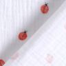 Muślin / Tkanina double crinkle Biedronka nadruk cyfrowy | Poppy Fabrics – biel,  thumbnail number 4