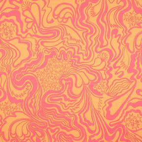 Popelina bawełniana The Wanderer – brzoskwinia/pink, 