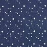Chambray serduszka – granat/mleczna biel,  thumbnail number 1