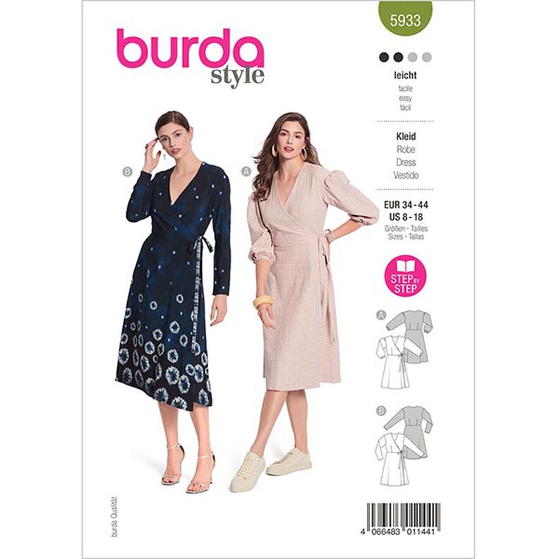 Sukienka | Burda 5933 | 34-44,  image number 1