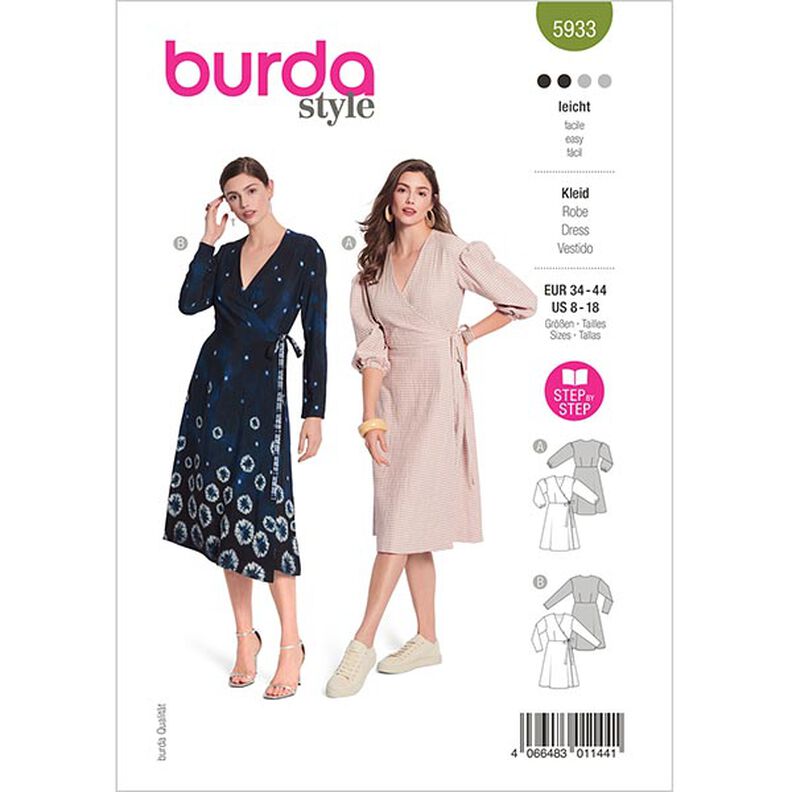 Sukienka  | Burda 5933 | 34-44,  image number 1