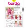 Sukienki dla lalek, Burda 7753,  thumbnail number 1