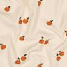 GOTS Dżersej bawełniany pomarańcze | Poppy Fabrics – jasnobeżowy/karmelka,  thumbnail number 2