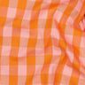 Popelina bawełniana Kratka | Poppy Fabrics – róż/brzoskwiniowopomarańczowy,  thumbnail number 2