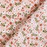 Popelina bawełniana małe kwiatuszki – różowy/miedź,  thumbnail number 4