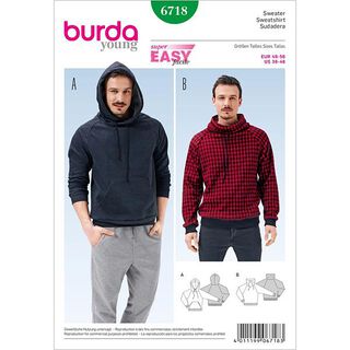 Swetr, Burda 6718, 
