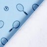 Dzianina dresowa pętelkowa French Terry retro tenis  | PETIT CITRON – jasnoniebieski,  thumbnail number 7