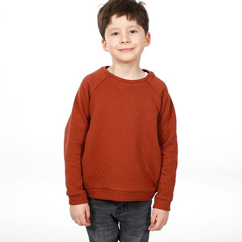 SVENNI prosty sweter z raglanowymi rękawami | Studio Przycięcie na wymiar | 86-164,  image number 2