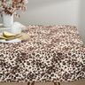 Tkanina bawełniana Kreton centki lamparta &ndash; jasnobeżowy/czerń,  thumbnail number 5