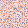 GOTS Popelina bawełniana drobne kwiatuszki | Poppy Fabrics – naturalny/brzoskwiniowopomarańczowy,  thumbnail number 1