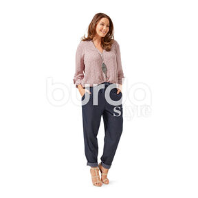 Spodnie, Burda 6678, 