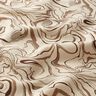 Mieszanka lnu marmur – migdałowy/mokka,  thumbnail number 2