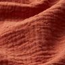 Muślin / Tkanina double crinkle dobby – terakota,  thumbnail number 2