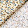 Tkanina bawełniana Kreton rozrzucone kwiaty – jasnobeżowy/jasny brąz,  thumbnail number 4
