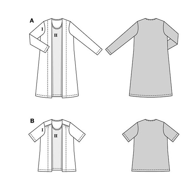Plus-Size Sukienka / Bluza 5818 | Burda | 44-54,  image number 8