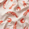 Tkanin dekoracyjna Panama homar – nerkowiec/ognista czerwień,  thumbnail number 2