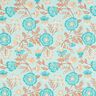 Wiskoza Woal kwiaty Tiffany' – jasny turkus,  thumbnail number 1