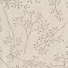 Tkanina dekoracyjna półpanama w delikatne gałązki – naturalny,  thumbnail number 6
