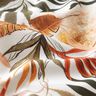 Tkanin dekoracyjna Half panama cyfrowe liście palmowe – kość słoniowa,  thumbnail number 2